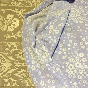 Michael Kora Long sleeve blouse with slits to elbow